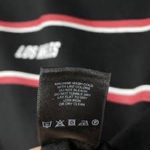 KENDALL + KYLIE Womens Black LOS ANGELES Long Sleeve Cropped Tee T-Shirt - Picture 5 of 9